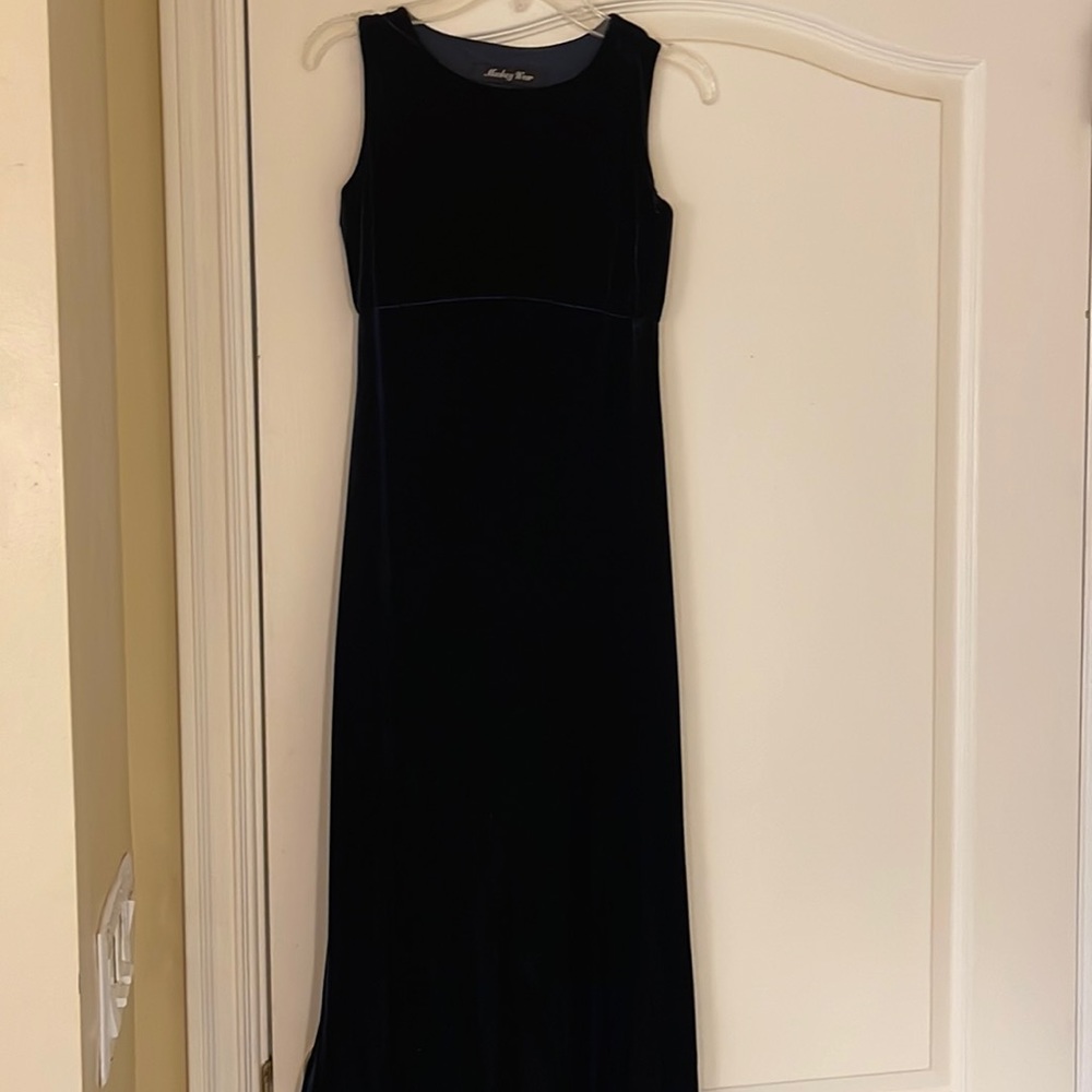 Long Velvet Dress size 12 Girls